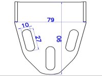 Kennzeichenhalter Universal T2 V1