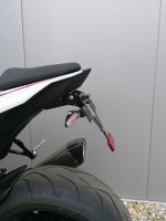 BMW S1000 R Bj 2021-2022 Kennzeichenträger EVO Set
