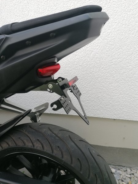 Yamaha MT 125 Bj 2014-2019 Kennzeichenträger EVO Set