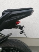 Yamaha MT 125 Bj 2014-2019 Kennzeichenträger EVO Set
