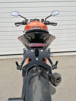 KTM 1290 Superduke R Bj 2014-2019 Kennzeichenträger REVO Short