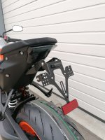 KTM 1290 Superduke R Bj 2020-2024 EVO Set Kennzeichenhalter