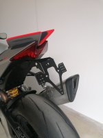 Aprilia RSV4 1100 Bj 2021 - 2024 Kennzeichenträger