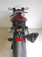 Aprilia RSV4 1100 Bj 2021 - 2023 Kennzeichenträger EVO-Set