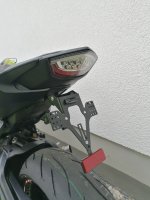 Honda CBR 1000 RR SC77 Bj 2017-2022 Kennzeichenhalter EVO...