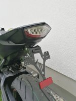 Honda CBR 1000 RR SC77 Bj 2017-2022 Kennzeichenhalter EVO Set