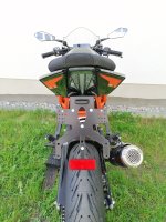 RC 125 / 390 R Bj 2022 REVO Kennzeichenhalter
